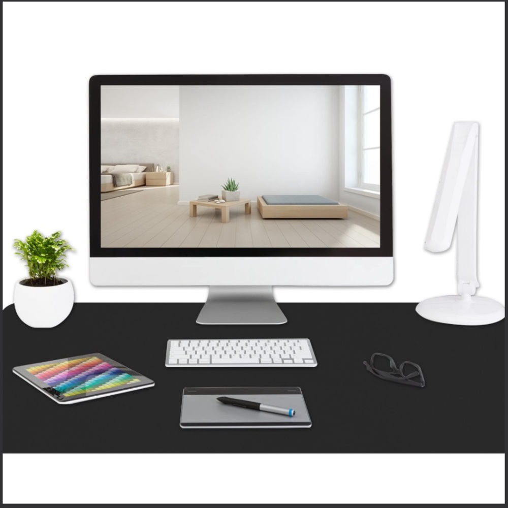 Desk Mat, Leather Waterproof, Nonslip & Ultra Thin Desk Pad For Home & Office